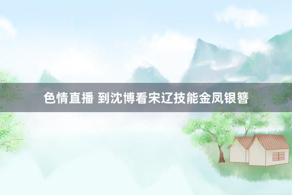 色情直播 到沈博看宋辽技能金凤银簪