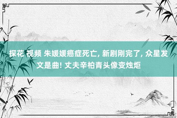 探花 视频 朱媛媛癌症死亡， 新剧刚完了， 众星发文是曲! 丈夫辛柏青头像变烛炬